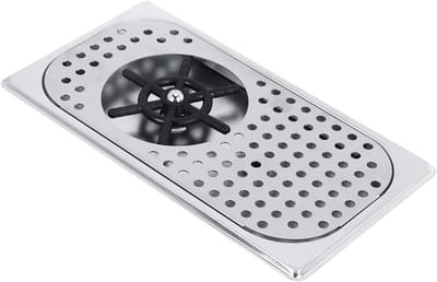 Duurzame Glazen Spoelbak voor Keuken, RVS Kraan, Geschikt voor Afwasmachine en Keukenwerkblad
