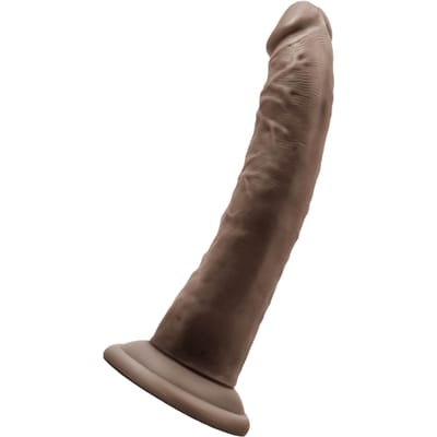 Dr. Skin - Realistische Dildo Met Zuignap 19 cm - Chocolate