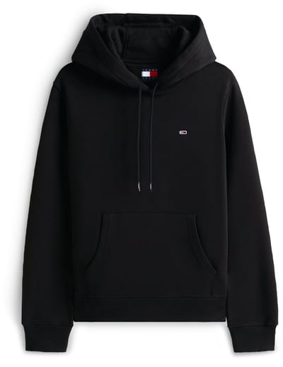 Tommy Jeans Flag Embroidery Brushed Fleece Hoody