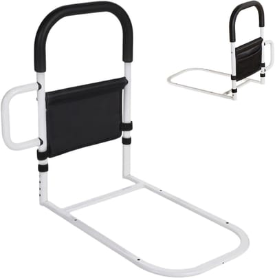 Bedhek Hulpbeugel - Steungreep Mobiliteit - Veilig Opstaan - Robuuste Valpreventie - 32 cm - Uniek
