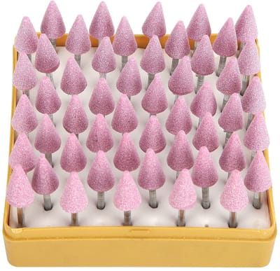 Store_8 - Slijppolijstkoppen - Keramische slijpkopbits - 50 stuks - 3 x 12 mm - Voor slijpen en polijsten - Geschikt voor diverse materialen