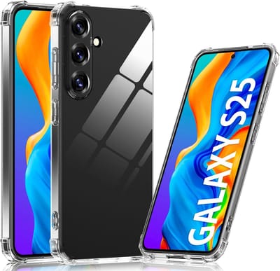 Geschikt voor Samsung Galaxy S25 Back Cover - Schokbestendig & Transparant Hoesje - EPICMOBILE