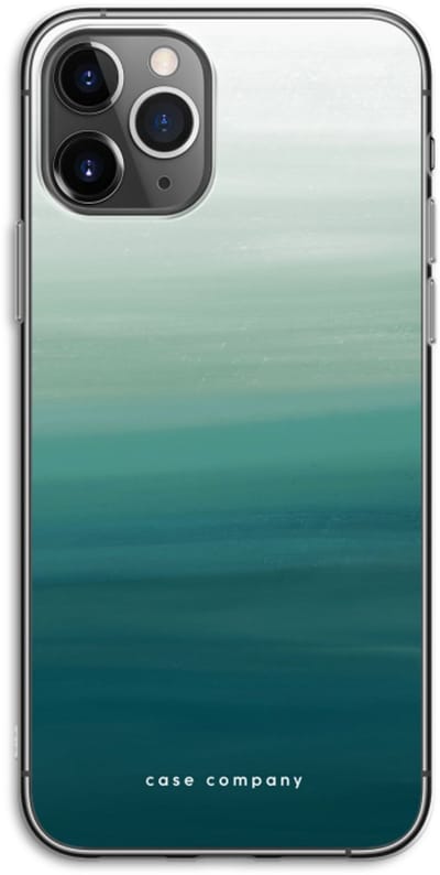 Case Company® - Hoesje geschikt voor iPhone 11 Pro hoesje - Ocean - Soft Cover Telefoonhoesje - Bescherming aan alle Kanten en Schermrand
