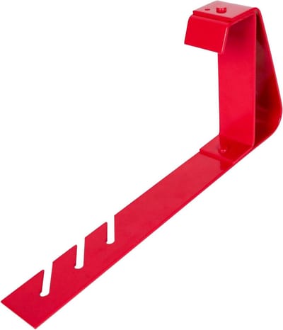 Daksteun Beugel - Steun voor Dak - Veilig Dakwerk - Verstelbaar Heavy Duty - 6 Inch Lengte - Gepoedercoat Rood