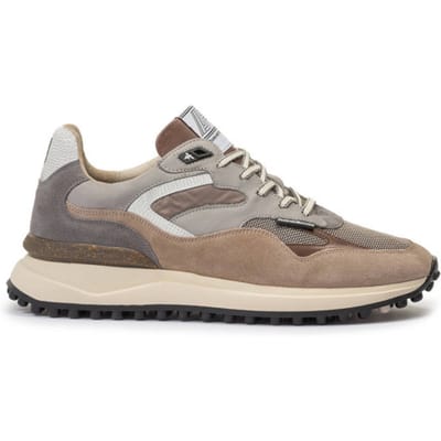Floris van Bommel NOPPI 18.31 - Lage sneakersHeren sneakersVrije tijdsschoenen - Kleur: Taupe - Maat: 43.5