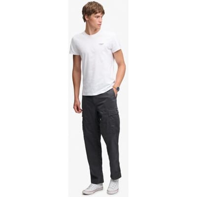Superdry Regular Tapered Cargo Broek Black Grootte: 30/32