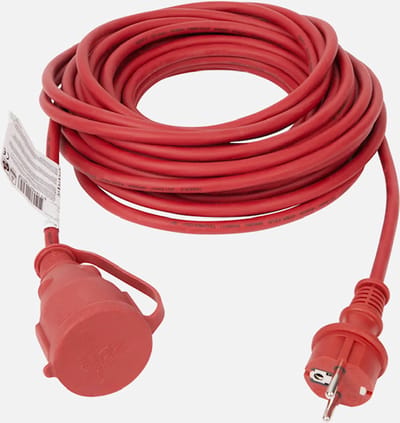 Verlengsnoer - 15 Meter - Water Bestendig Verlengkabel - Geschikt voor Tuin - Cable for Outdoor use - Binnen en Buiten