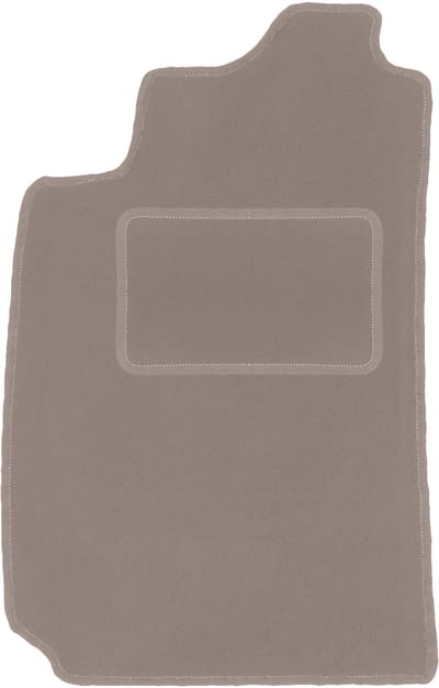 Beige bestuurdersmat voor: Renault Megane I sedan, classic, hatchback, grand tourer, stationwagen (1995-2002)