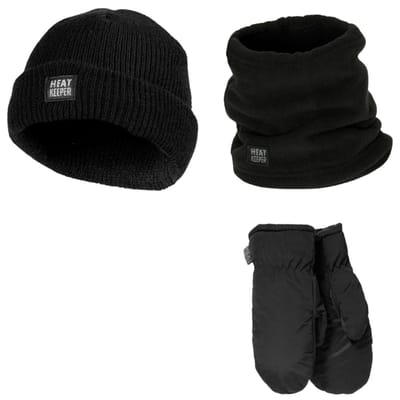Heatkeeper - Allround winterset kinderen 5 tot 8 jaar - Muts/sjaal/wanten