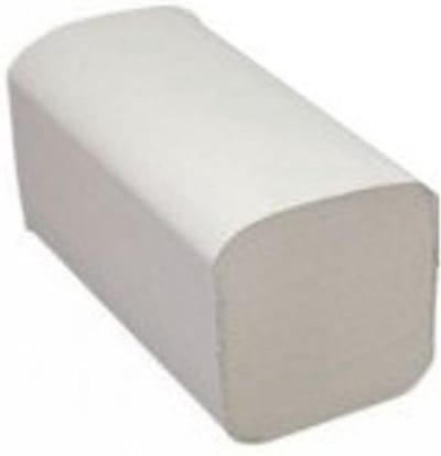 Euro Products Handdoek Papier Z-vouw Naturel 21x21cm 160 vel