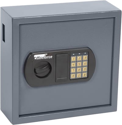 Sleutelkluis met Elektronisch Slot voor 25 Sleutels - Veiligheidsoplossing met Cijferslot en Handmatige Noodopening