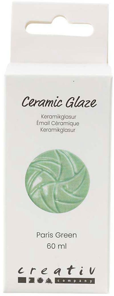 Creativ Company - Ceramic Glaze 984-1101 C Opaque Paris Green - 60ml