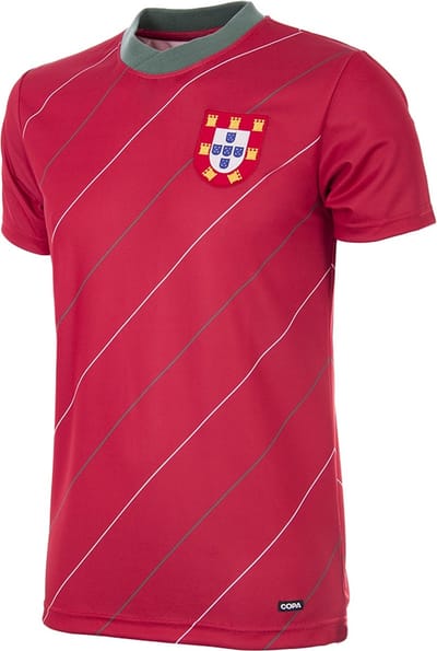 COPA - Portugal 1984 Retro Voetbalshirt - Mannen - Rood - S