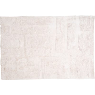 Wasbaar Vloerkleed Bibi - Natural 160 x 230 cm - Design Laagpolig Vloerkleed in Scandinavische / Japandi Stijl