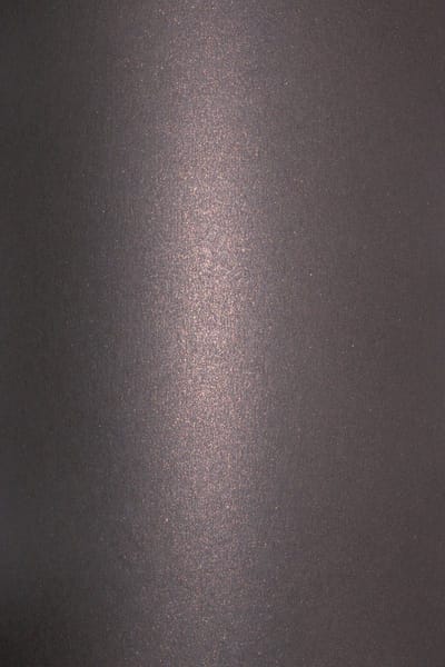 Netuno - zwart metallic papier - A4 - 21 x 29,7 cm - 20 vellen - 250 gram - Aster Metallic Black Cooper