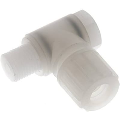 10x8mm & G1/4'' PVDF L-Vorm Knelfitting Buitendraad Banjo Bout 10bar