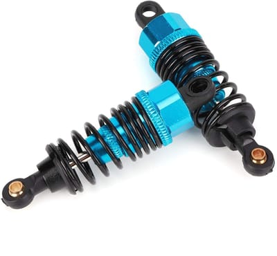 VGEBY Shock Absorbers voor 1:10 RC Auto - 2 Stuks Blauw - Hoogwaardige Vervangingsonderdelen