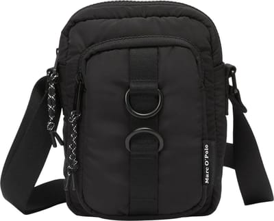 Marc O'Polo Schoudertas Mikkel Crossbody Bag Black Zwart