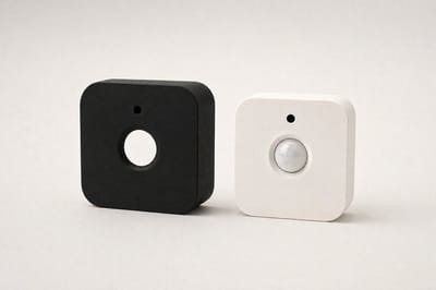 Philips Hue bewegingssensor cover zwart – Strakke kap voor Hue Motion sensor – Minimalistisch design accessoire