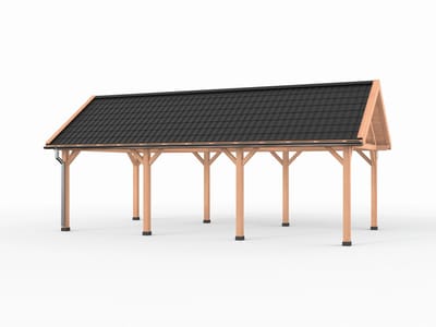 Douglas overkapping zadeldak, 900 x 400, Westwood Ruiter Premium