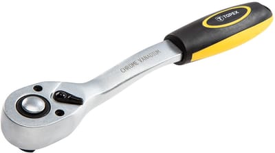 Topex Grzechotka Serie - Ratelsleutel - 1/2" - 255 mm - Ergonomische Handgreep