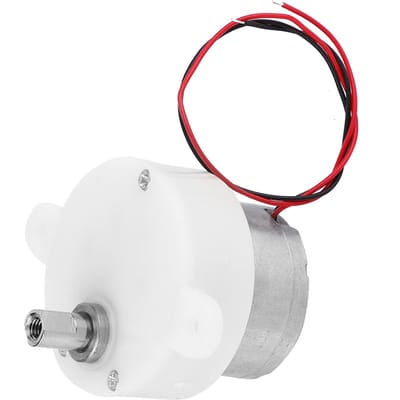 DC6V snelheidsreductiemotor, hoge torsie, laag verbruik, kunststof tandwielmotor