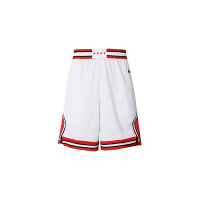 Nike Nba Chicago Bulls Swingman Association Edition Dri Fit Shorts AJ5592-100 M white