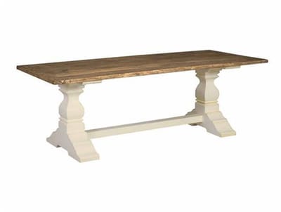 Tower Living Amanda Eettafel rechthoekig grenenhout 240x100 cm - Naturel