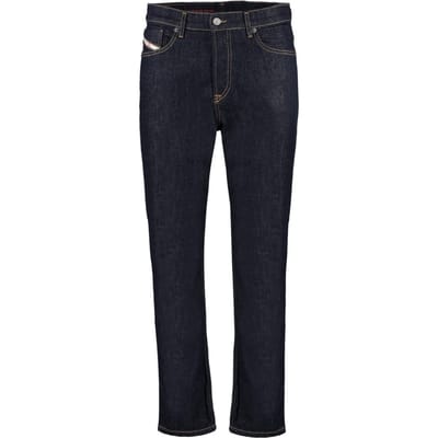 Diesel D-Fining taps toelopende donkerblauwe denimjeans