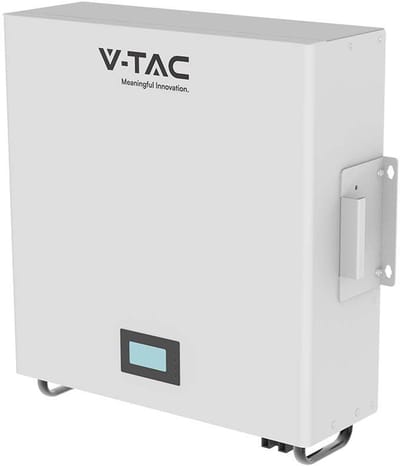 V-TAC VT-48100-W2 Binnenbatterijen - IP20 - 5kWh - Wit