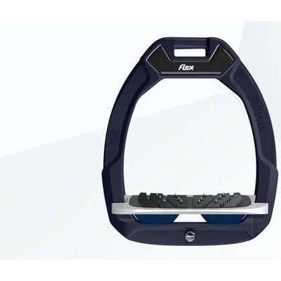 Veiligheidstijgers voor paardrijden Gebogen Ultra Grip Bruin/Grijs/Marine Flex-On Safe-On