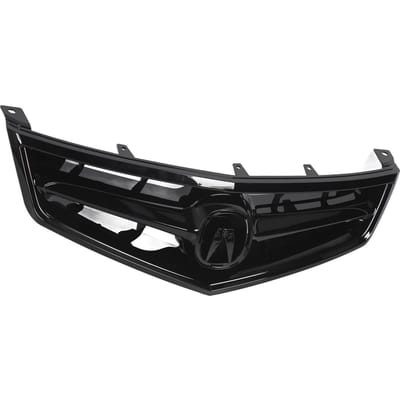 Grille voorzijde Verhoogde luchtstroom Verbeterde uitstraling 71121SECA02ZA voor Acura TSX 2006 tot 2008 Glanzend zwart