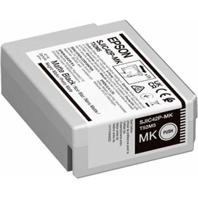 Epson SJIC42P-MK originele inktcartridge, matzwart, 1 stuk