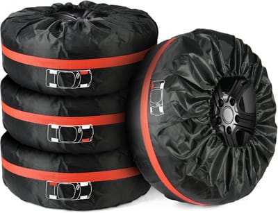Set van 4 Waterdichte Bandentassen voor 13-18 Inch Wielen