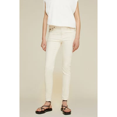Lois Celia Denim Sand Ecru Rinse Size: W26L34 | Skinny Outlet | Dames | Beige
