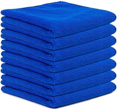 10 stuks microvezel schoonmaakdoeken 30x30 cm, veelzijdige absorberende doeken voor keuken en huishouden