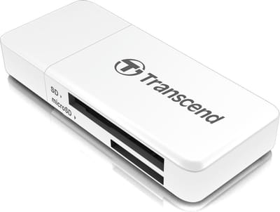 Transcend Multi Card Reader USB 3.0 - Wit