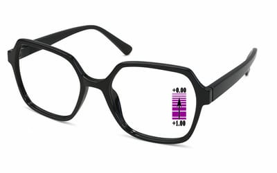 Leesbril Vista Bonita Mira Progressief-Black Vibe+1.00