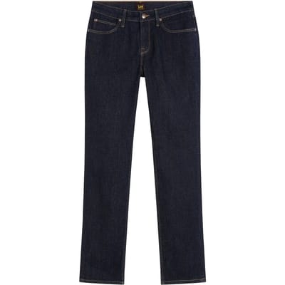 Lee Marion Classic Straight Spijkerbroek Blauw 28 / 33 Vrouw