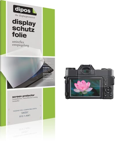 dipos – 4x Matte Beschermfolie geschikt voor SWZEC R10 1-AW1 | Krasbestendige & antireflecterende Screenprotector Ultra-Thin