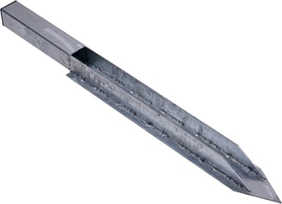 Platinum Sun & Shade – Paalanker voor bevestiging van een paal met flexoog - 105x10x13cm – Roestvrij staal