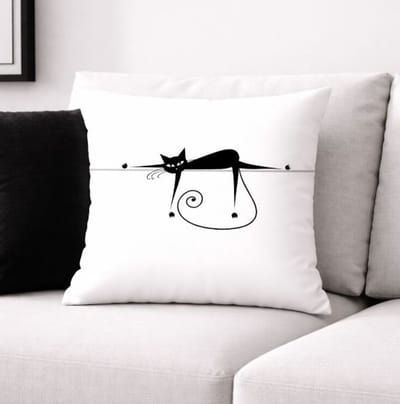 Whisker Whimsy Collection Kussenhoes - 45x45 cm