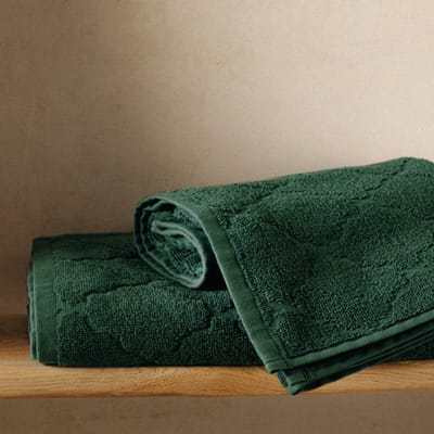 HOMLA handdoek 50 x 90 cm – 100% katoen – groen