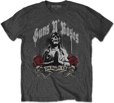 Guns N' Roses - Death Men Heren T-shirt - S - Grijs