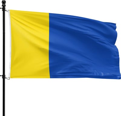 VlagDirect - Uden vlag - Gemeente Uden vlag - 90 x 150 cm.