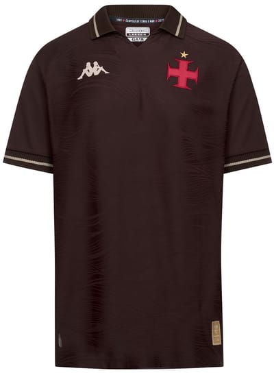 Vasco da Gama Derde Shirt 2 2025/26 - Brazilië Voetbalshirt - Vasco da Gama - Maat L - Kappa - Globalsoccershop