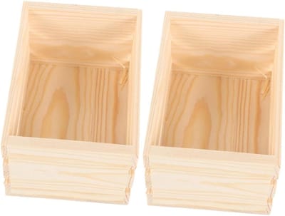 Mini Kratten - Poppenhuis Mandjes - Poppenhuis Decoratie - Gedetailleerd Vakmanschap - 125 x 88 cm - Beige