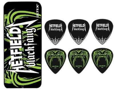 Dunlop PH112T94 Hetfield Black Fang doosje plectrums 0.94mm