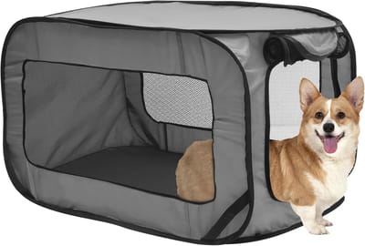 Opvouwbare Hondenreiskrat - Draagbare Reiskennel voor Kleine Honden en Katten