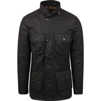 Barbour Waxjas Corbridge Zwart - Maat XXL - Heren - Winterjassen